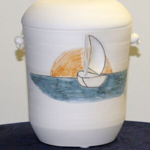 Keramik, Segelboot